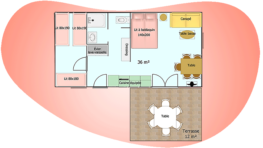 plan location vendée Mareuil