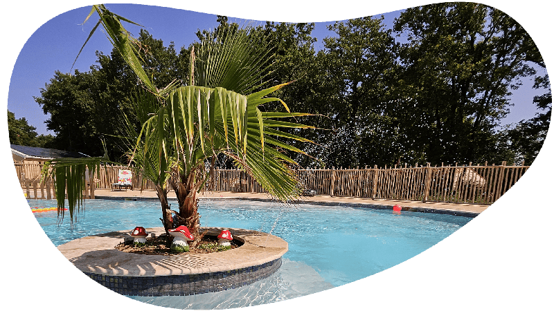 Camping avec piscine chauffée en Vendée